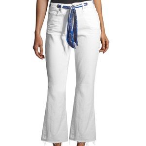 Free People ‘Ocean Isle’ white flare jeans